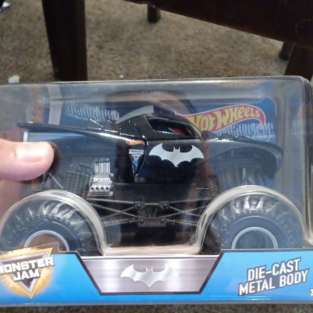 Monster Jam Batmobile Die-Cast Toy